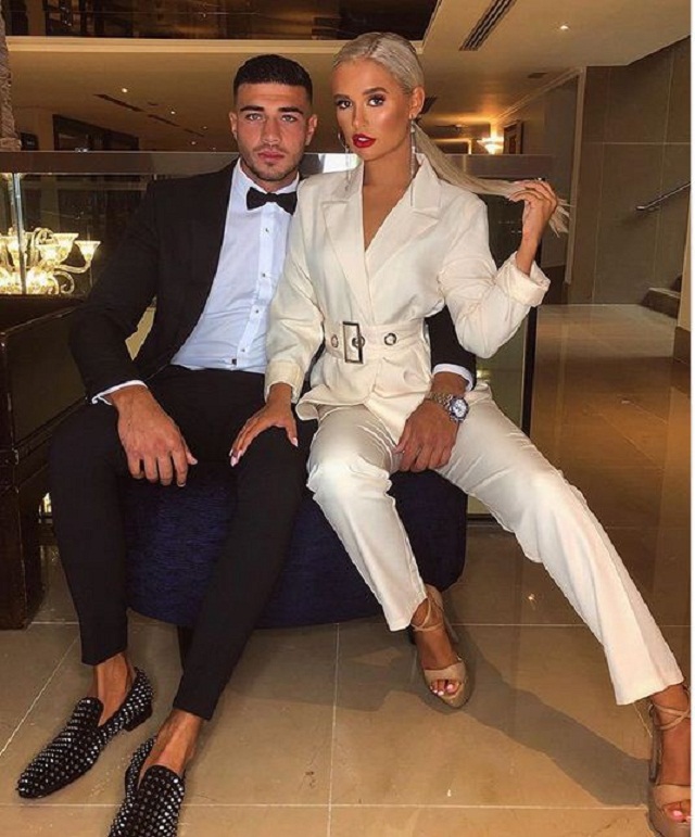 Tommy Fury with girlfriend