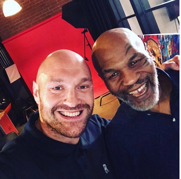 mike tyson and tyson fury meets