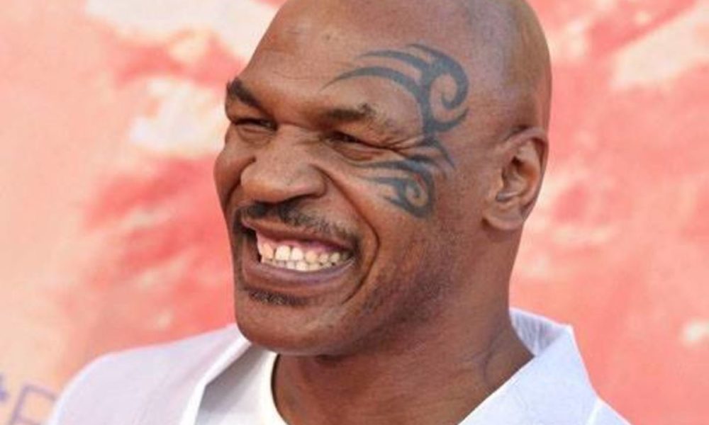Mike Tyson Goes Naked