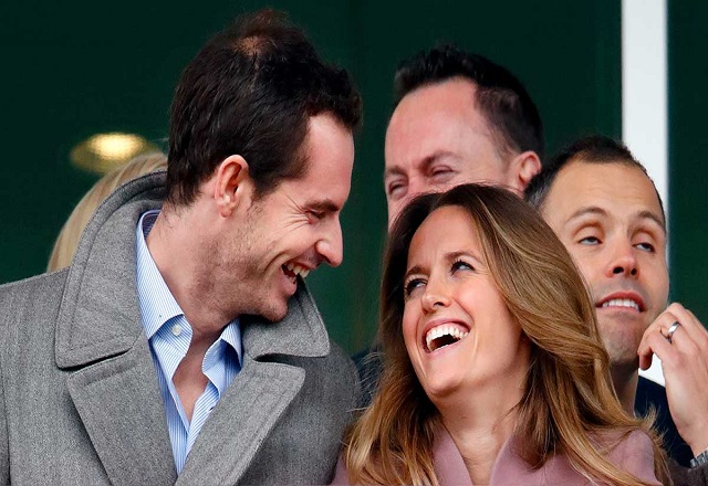 Andy Murray and wife Kim Sears happily married