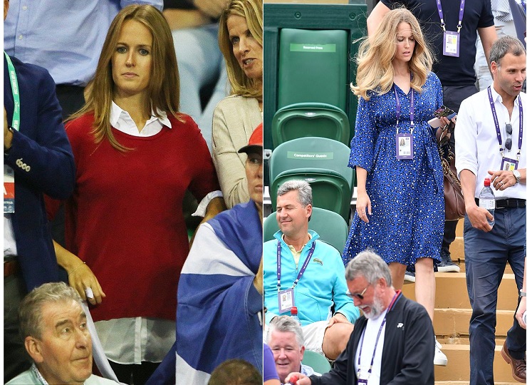 Andy Murray wife Kim Murray pregnant photos