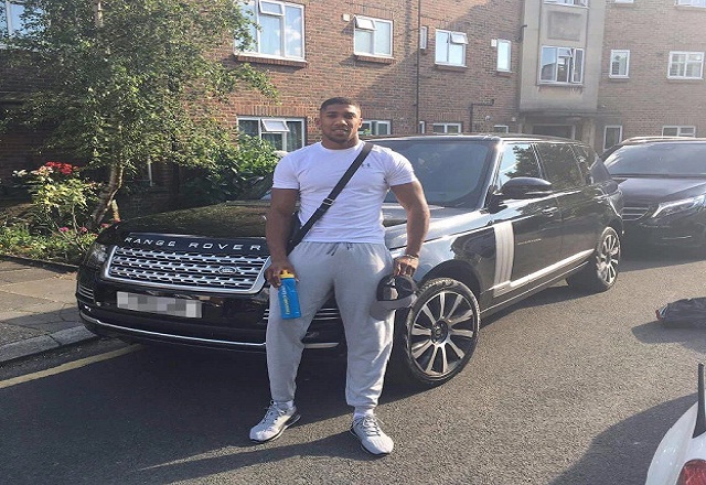 Anthony Joshua Free Car deal with Jaguar
