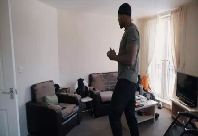 Anthony Joshua living a luxury life with just the basics in his Sheffield flat