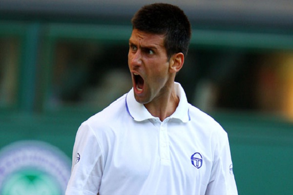 Navak Djokovic angry