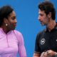 Serena Williams and Coach Patrick Mouratoglou