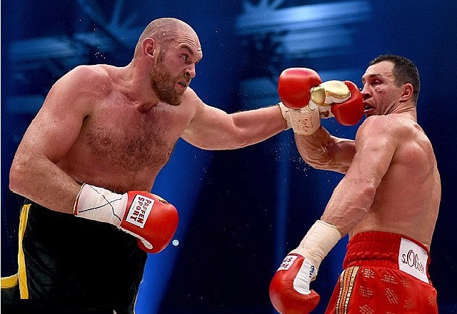 Victory Tyson Fury was crowned heavyweight champion after beating Wladimir Klitschko