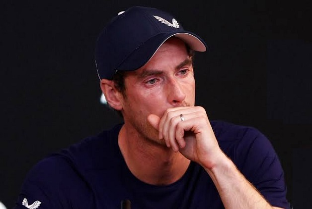 Andy Murray crying
