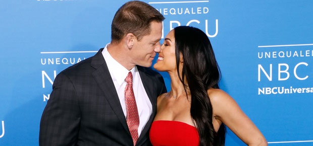 John Cena kiss Nikki Bella