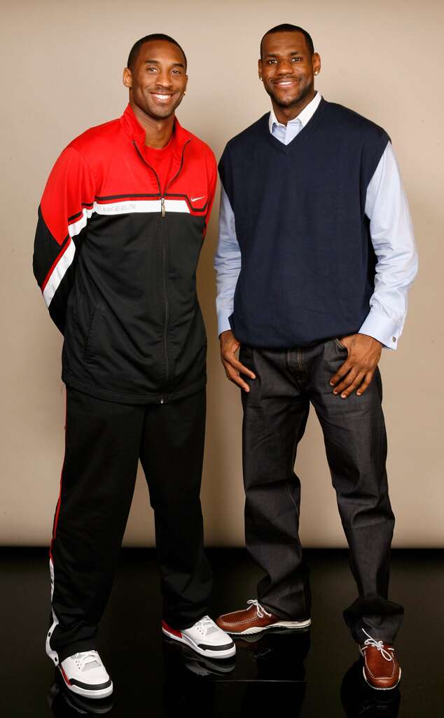 Lesbron James and Kobe Bryant 