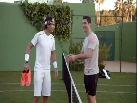 Christiano Ronaldo and Rafael Nadal
