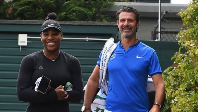 Patrick and Serena Williams