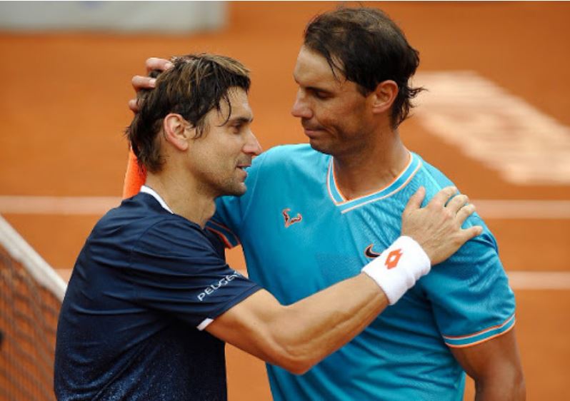 Rafael Nadal and David Ferrer