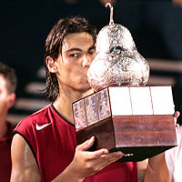Rafael Nadal trophy
