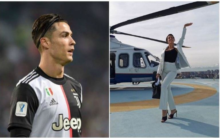 Ronaldo and wife