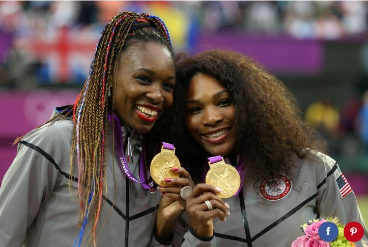 Serena Williams and black