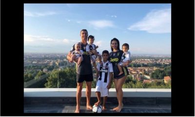 Cristiano Ronaldo and family