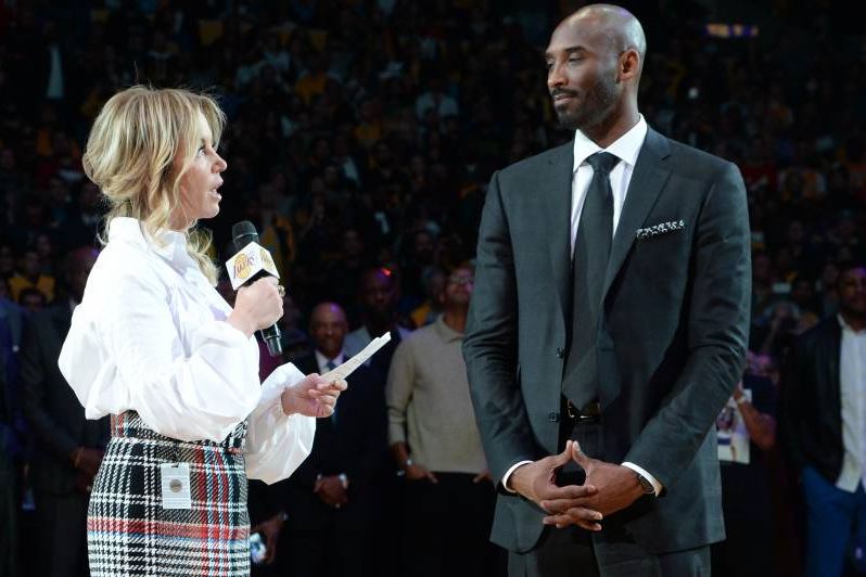 LA Lakers Owner and Kobe Bryant