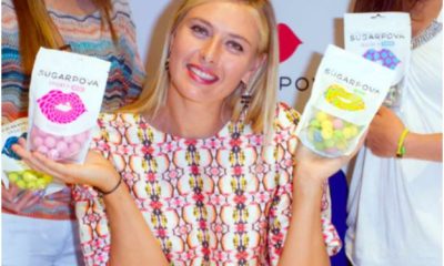 Maria Sharapova smiles