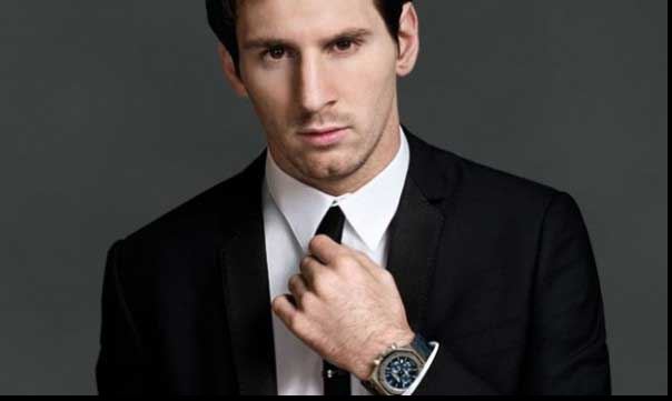 Messi in suit