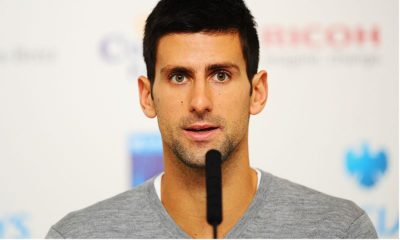 Novak Djokovic speaking