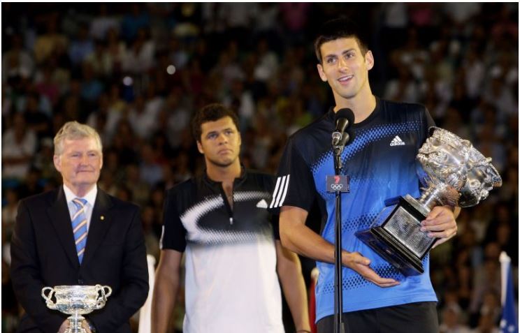 Novak Djokovic spoke
