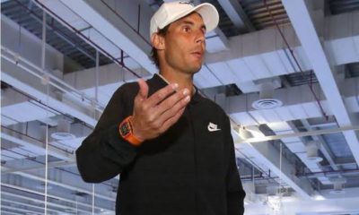 Rafael Nadal hand
