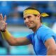 Rafael Nadal waving