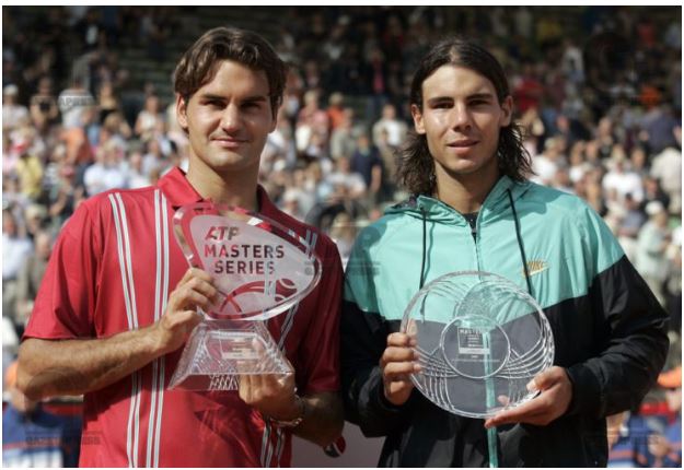 Roger Federer and Rafael Nadal awarded