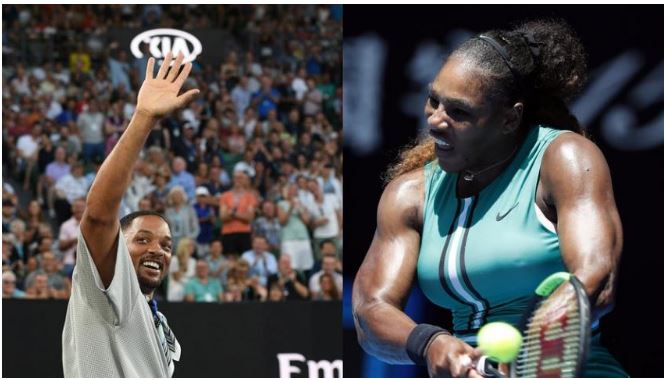 Serena Williams and Will smith