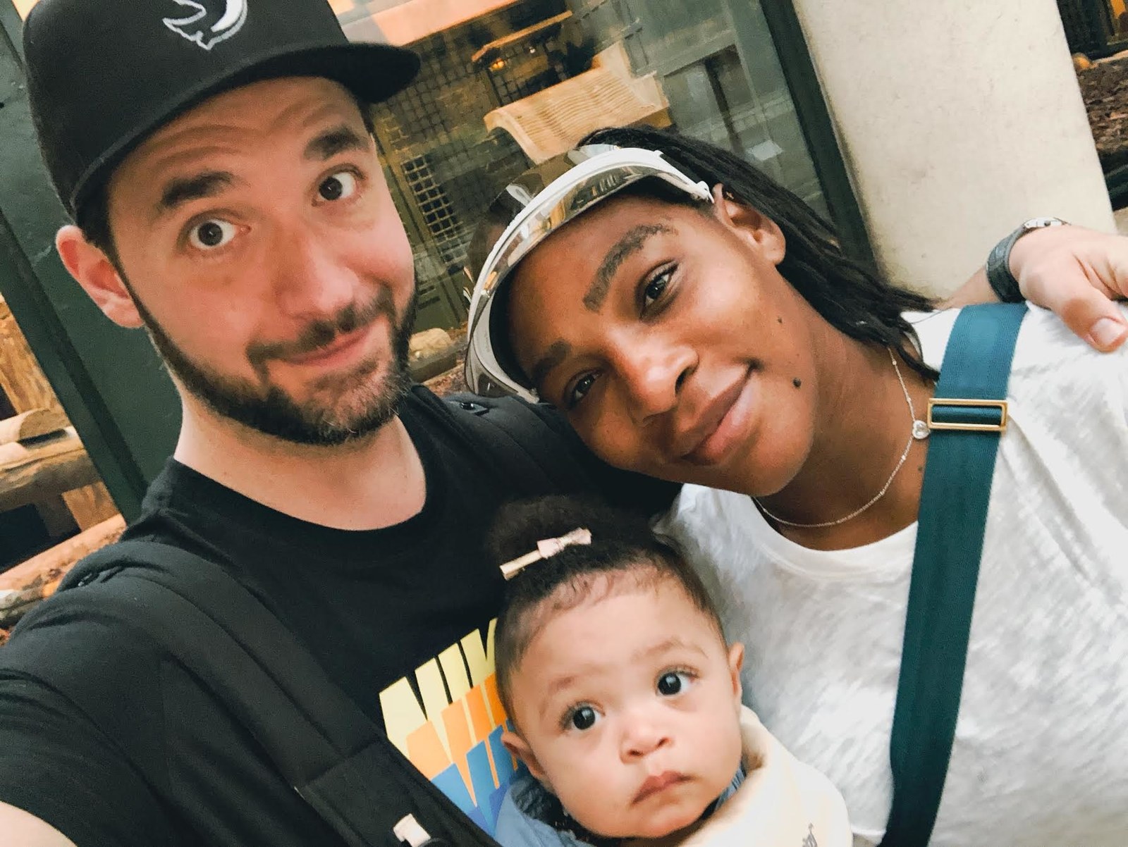 Serena Williams and family