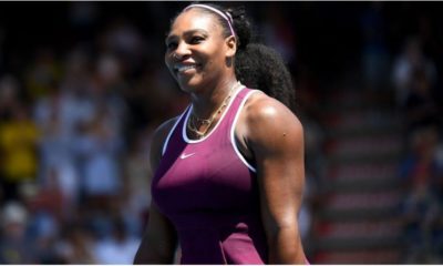 Serena Williams laughing