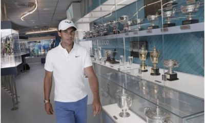 Rafael Nadal walking