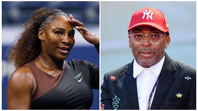 Serena Williams and Spike Lee