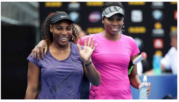 Serena Williams and sister