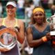 Maria Sharapova and Serena WIlliams