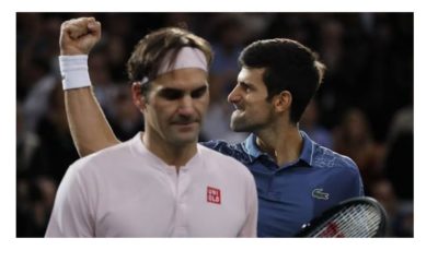 Novak Djokovic win Federer