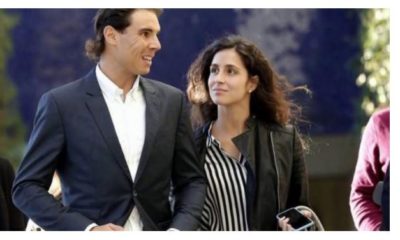 Rafael Nadal and wife discuss