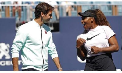 Serena Williams &Roger Federer snap