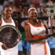 Venus Williams with Serena Williams