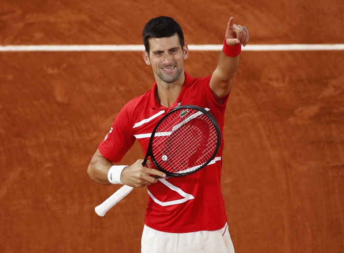 Novak Djokovic in Roland Garros