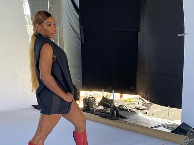 Serena Williams In leggy