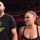 Ronda Rousey with her husband Travis Browne..