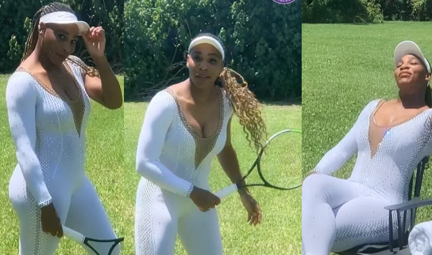 Serena Williams and her stunning outfit