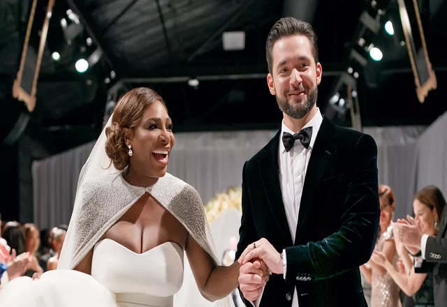 Serena Williams wedding photo