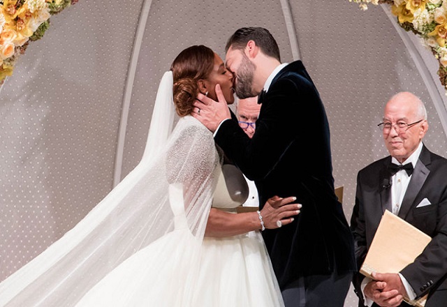 Serena Williams weds Alexis Ohanian