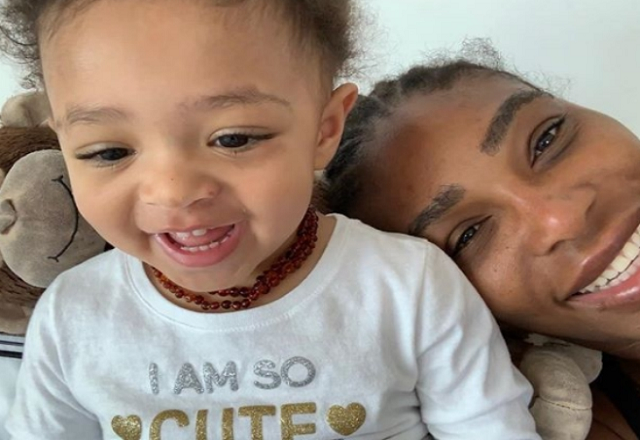 serena and her pretty daughter