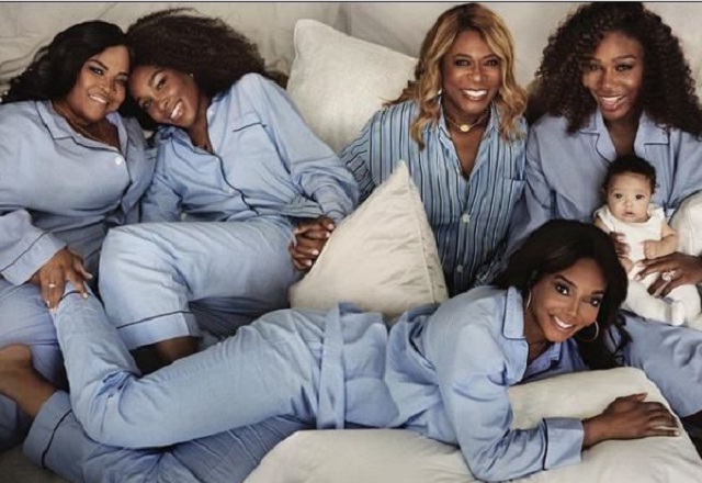 serena williams_mom_olympia and her sisters