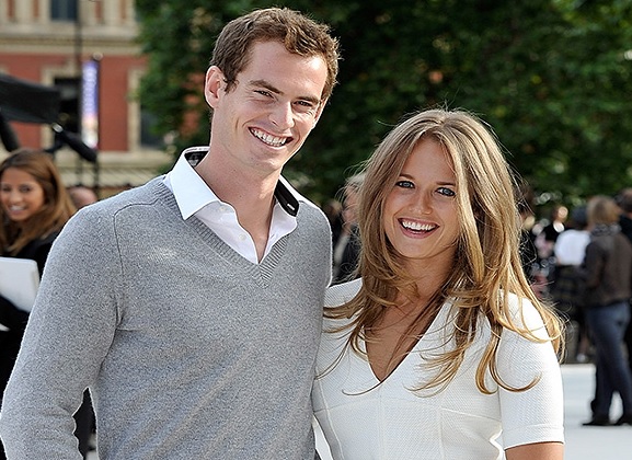 Andy Murray and Wife
