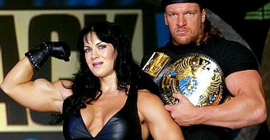 Chyna and Triple H