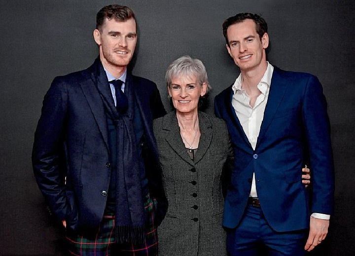 Judy Murray sons, Andy and Jamie Murray